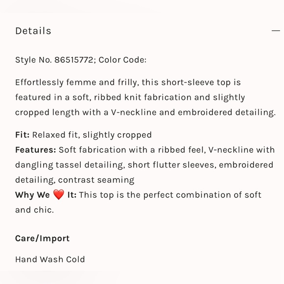 Free People Women's Sarafina Top in Ivory Combo - Picture 6 of 6